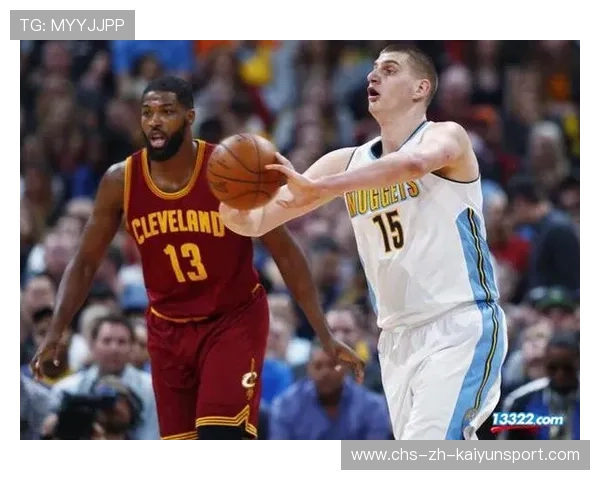 约基奇高位策应送妙传，丹佛空切直接起飞